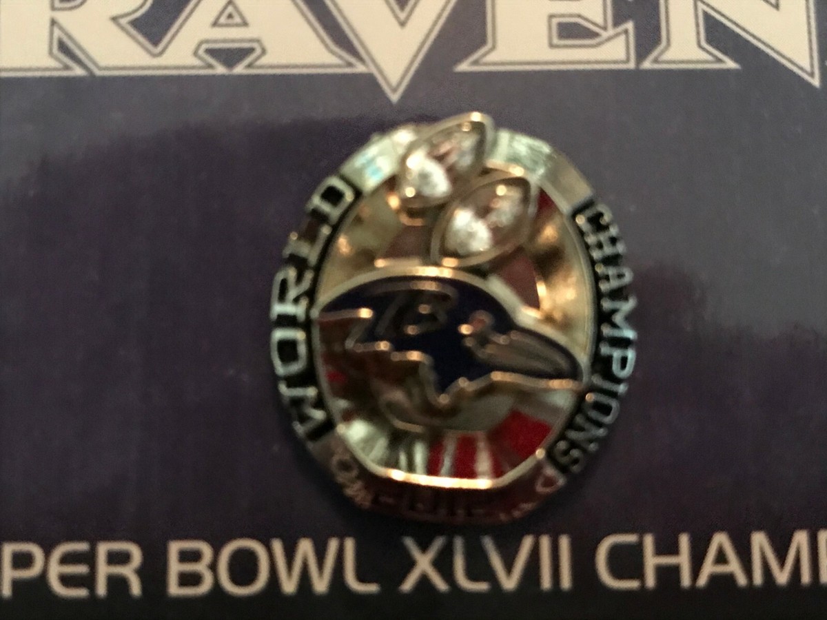 Baltimore Ravens Super Bowl Ring 47 Pin | eBay