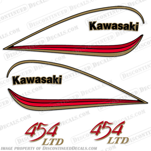 Fits Kawasaki 454 LTD Motorcycle Decals | eBay