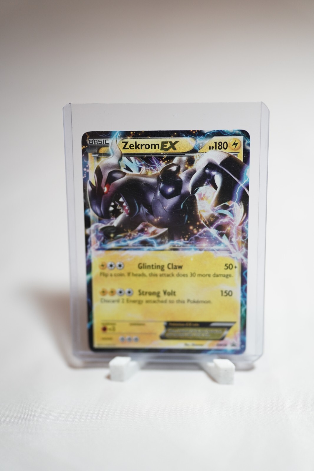 Zekrom EX BW38 Pokemon Card Black Star Promo - Black and White Holo - Near Mint