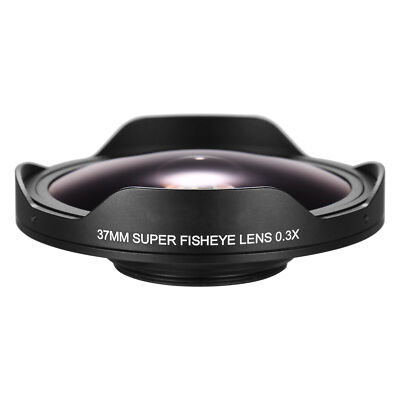 37MM 0.3X HD Ultra Wide Angle Fisheye Lens For Canon M31 M30 M32 Camcorder H9H4