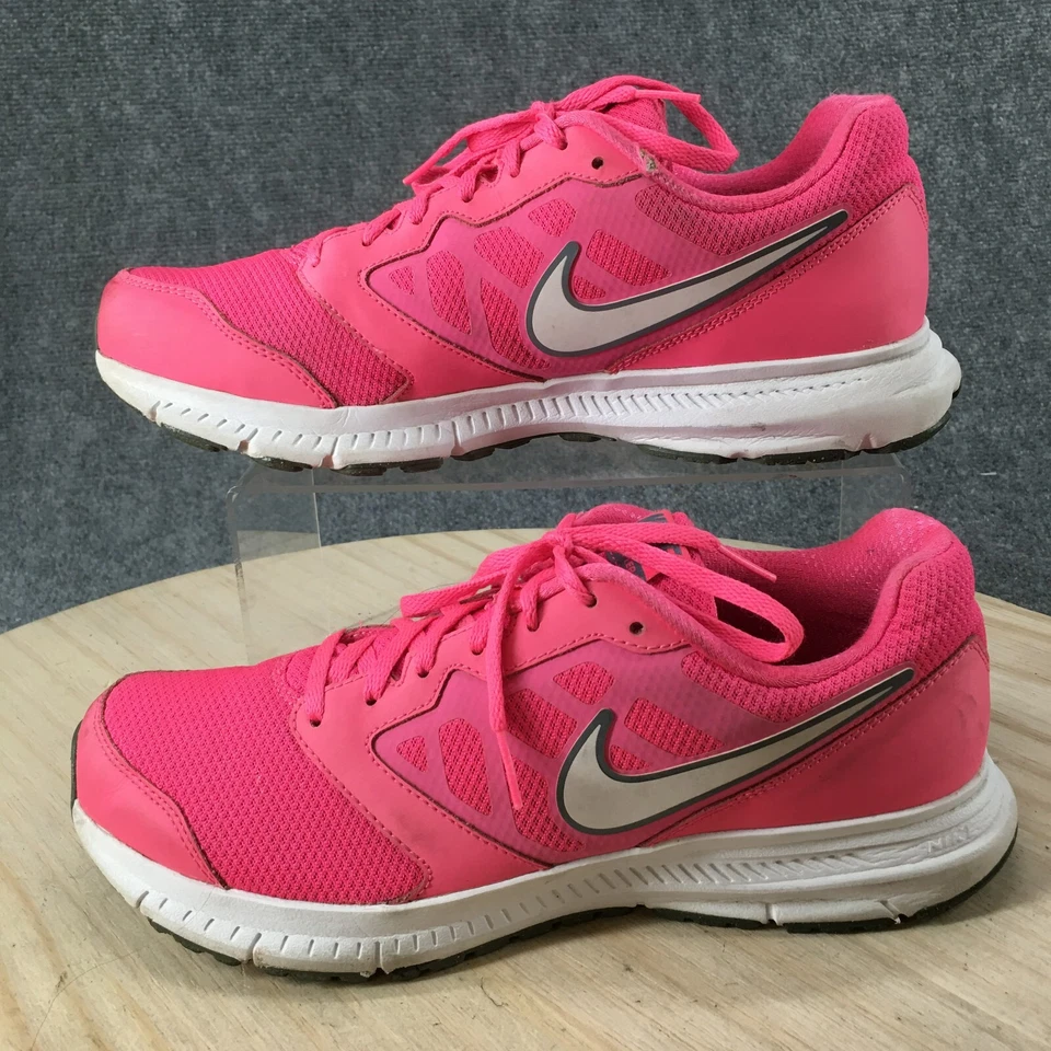 Nike Shoes Womens 10 Downshifter 6 Running Sneakers Pink Round Toe 684765-601 - Image 2 of 4