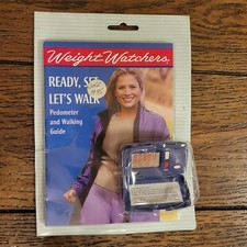 Weight Watchers Ready Set Walk Pedometer and Walking Guide 2001. New Unopened.