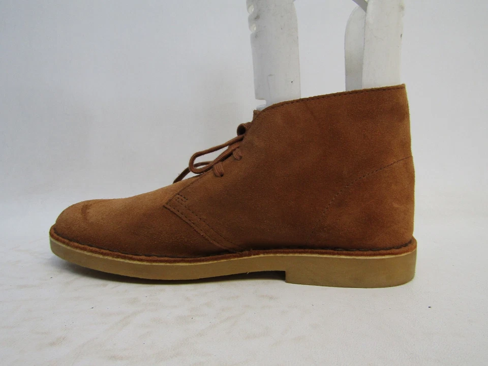 Botas Clarks Desert para mujer talla 9,5 M marrón gamuza con cordones al tobillo botín de moda Foto 2 de 4