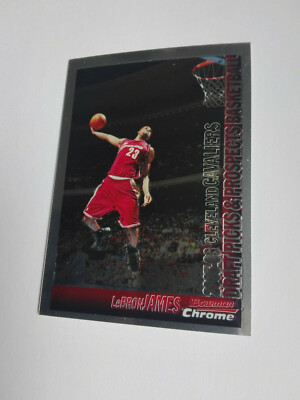 LEBRON JAMES 2005 Topps Bowman Chrome #23