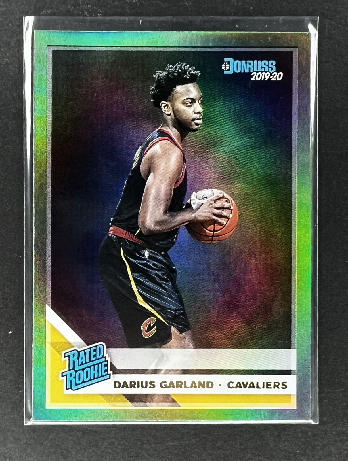 2019-20 Donruss Darius Garland Rated Rookie Green Flood Foil Rc Rookie Sp