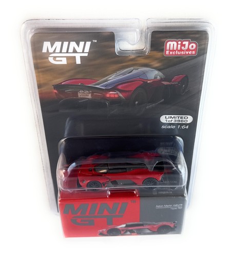 Mini GT 1:64 Aston Martin Valkyrie Hyper Red 1:64 Scale Model MGT00766-3I - Picture 4 of 4
