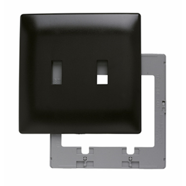 Brown 2 Gang 2 Toggle Swp1-la Pass & Seymour Legrand