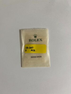 NOS GENUINE Rolex 2 Second Hands 15-347 Rose Gold model 179178 Pink Factory open