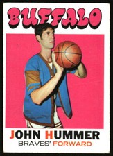 1971 Topps John Hummer    #125 Buffalo Braves