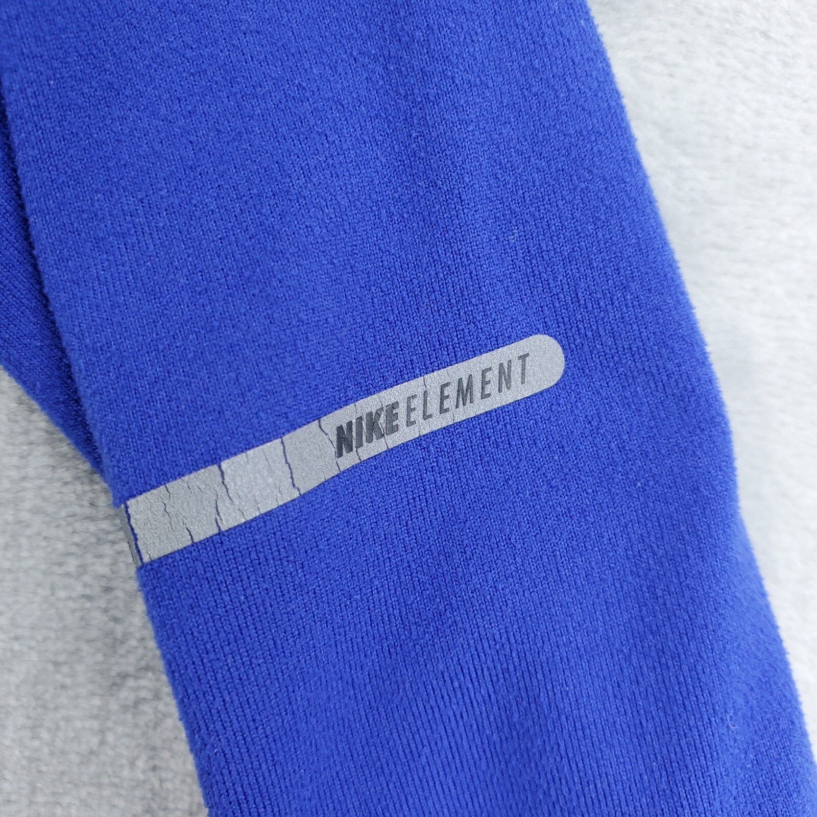 Nike Women's Element Quarter Zip Running Top Longsleeve Blue Training Size M image 5