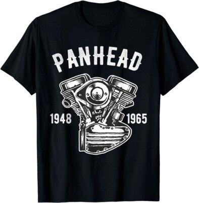 NEW LIMITED Panhead Engine 1948 1965 Motorcycles Old School Choppers T-Shirt