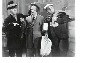 SUPER RARE!! 8X10 1950 ORIGINAL RELEASE OF 1936 3 STOOGES "ANTS IN THE PANTRY"