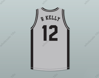 CUSTOM R Kelly 12 Atlantic City Seagulls Basketball Jersey CUSTOM R Kelly 12 Atlantic City Seagulls Basketball Jersey