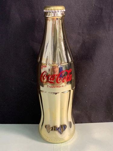 Vintage Coca-Cola Gold Commemorative Bottle