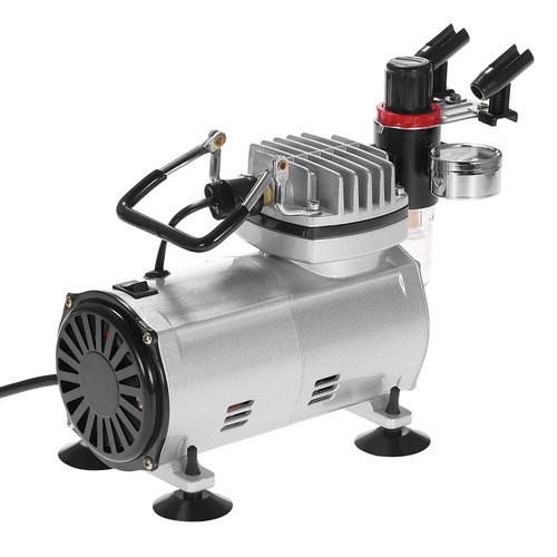 Air Compressor Paint Paint Gun Air Brush Set Sandblaster with Cleaning Brush - Picture 6 of 15