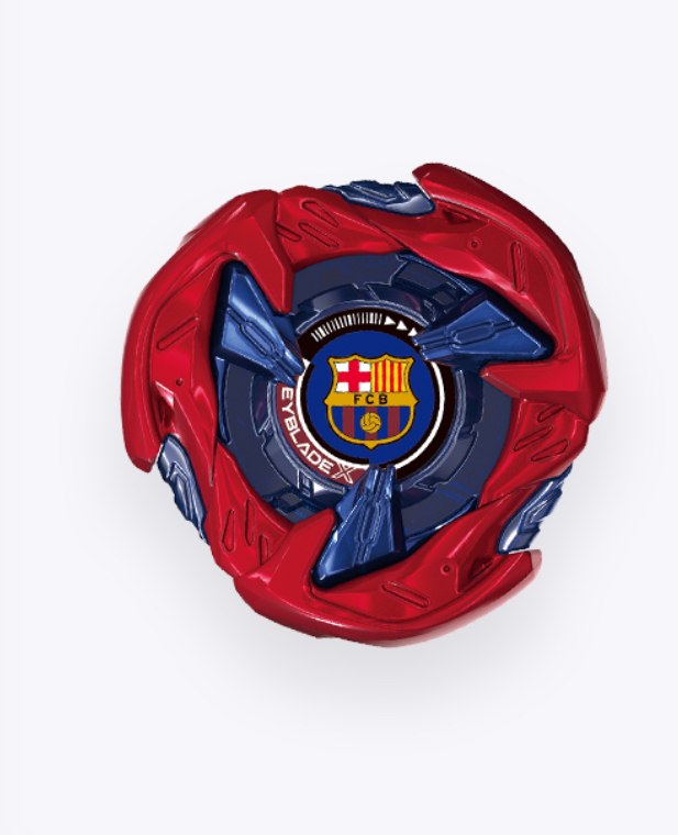 Beyblade X UX00 Bey Kick Off Set FC Barcelona Ver B4 Takara Tomy