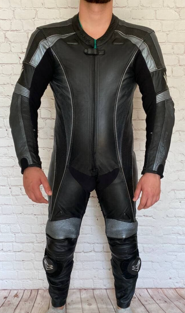 Frank Thomas Leather Motorcycle Motor Sport Racing Suit One Piece
