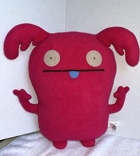 UglyDoll Uppy Plush Soft Toy 2009 Pink Monster Teddy Retired 13  Ugly Doll