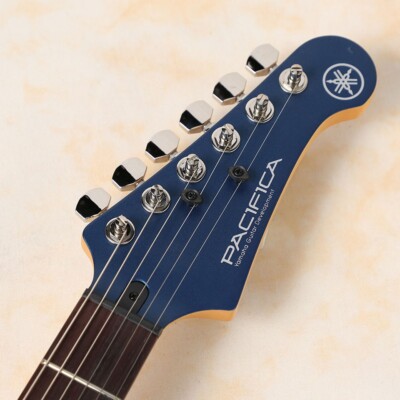 YAMAHA PACIFICA612VIIX MSB Matte Silk Blue With Electric Guitar w