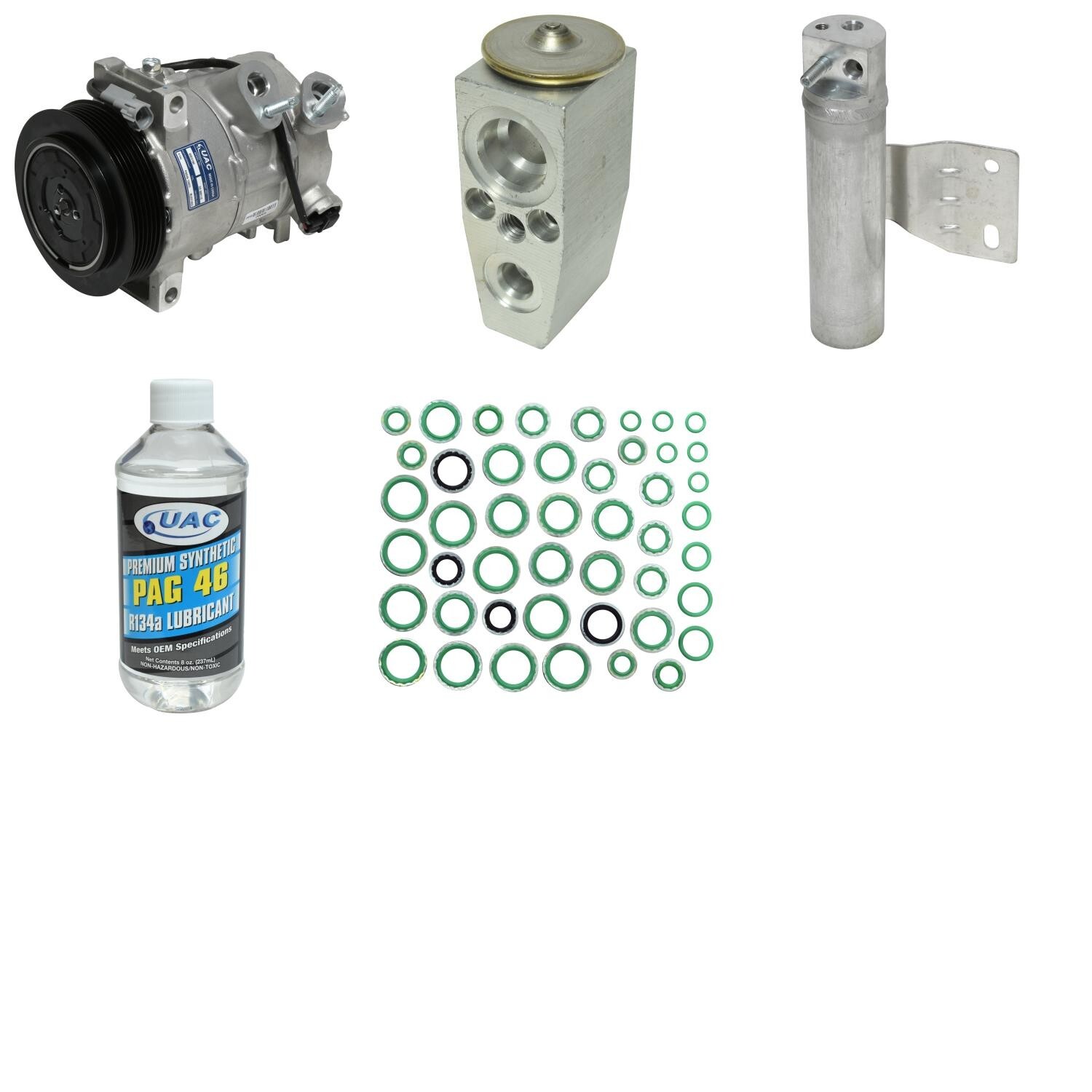 2014-2017 Jeep Patriot A/C Compressor Kit by UAC