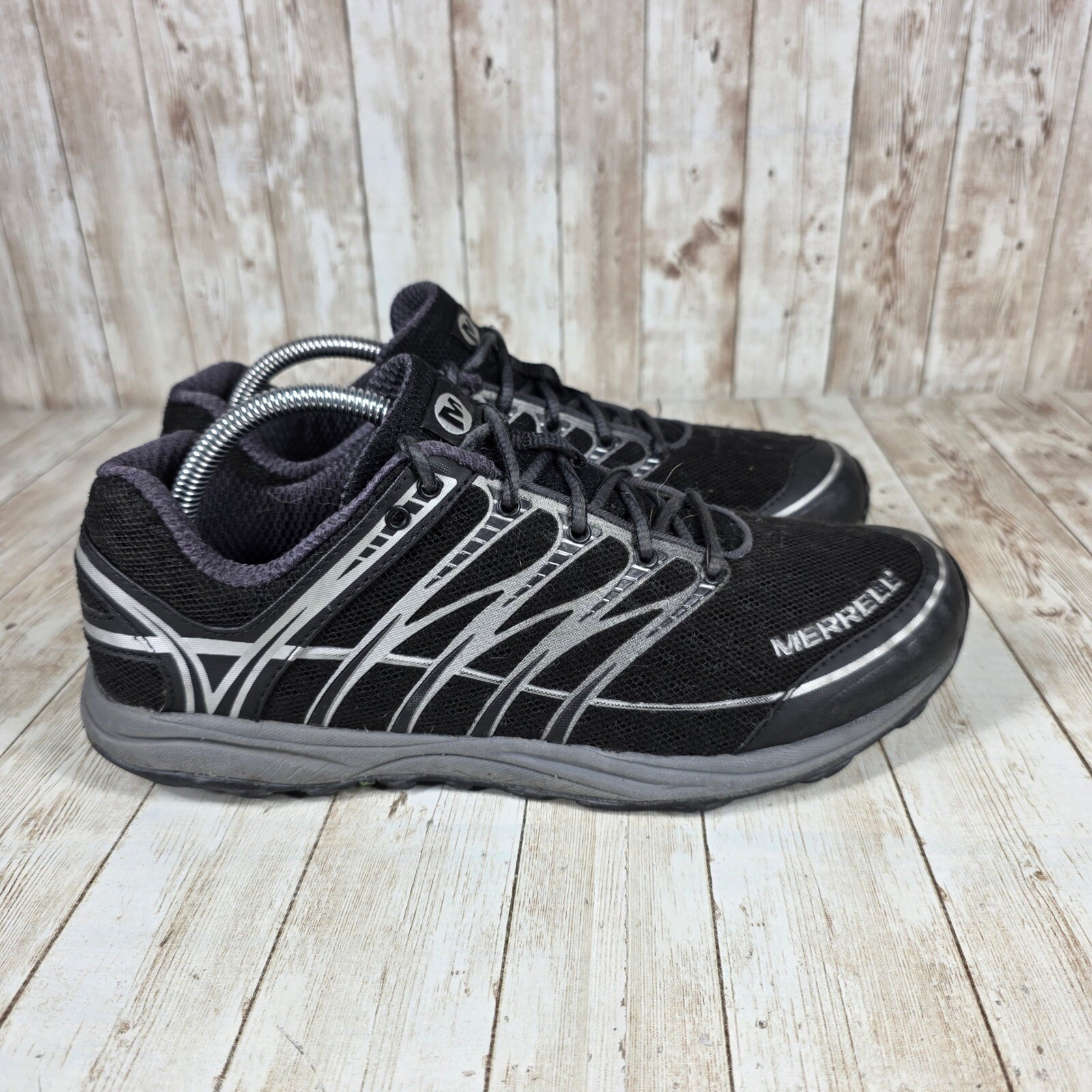 Scarpe da trail running Merrell All Out Terra leggere nere argento uomo 9