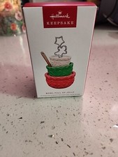 2024 Hallmark BOWL FULL OF JOLLY Keepsake Mixing Bowls Christmas Ornament 🥣