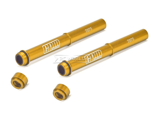 For 1/4 Losi Promoto Bike SUSPENSION FORKS TUBES Metal Upgrade #MX142 -GREEN- - Picture 9 of 10
