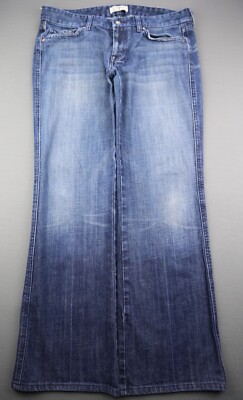 Women's DPD Deluxe Premium Jeans Low Rise Boot Cut Stretch Size 31 (Msr 33x30)