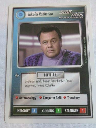 Star Trek CCG Premiere Uncommon   (WB) 1995 Individual Trading Cards  - Zdjęcie 97 z 144