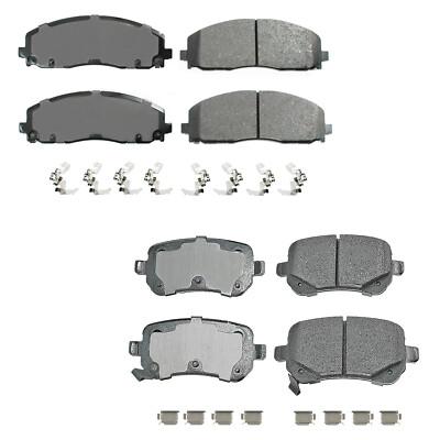 Akebono ProACT Front and Rear Disc Brake Pad Kit For Dodge