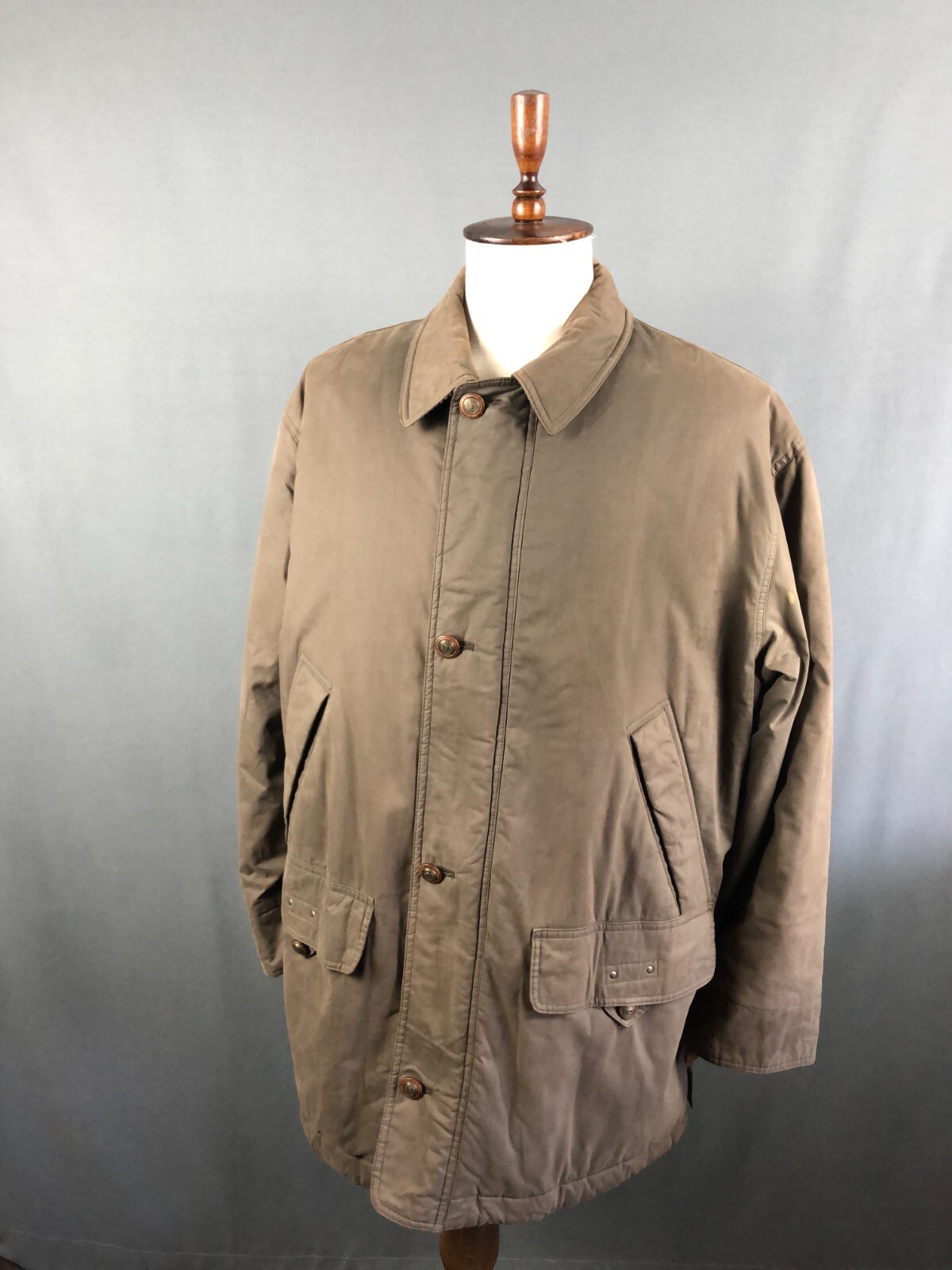 Giacca Yves Saint Laurent full zip poliestere uomo verde