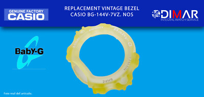 Replacement Vintage Original Bezel Casio BG-144V-7VZ. NOS
