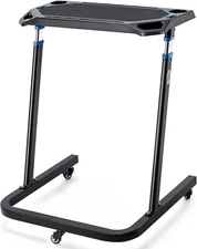 CXWXC Indoor Cycling Desk - Adjustable Height Computer Stand Non-Slip Surface - 