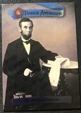2021 HA FAMOUS AMERICANS ABRAHAM LINCOLN #22 SUPER SHORT PRINT /150 MINT