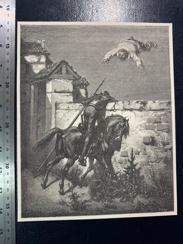Set Of 10 Antique Gustave Dore 19th Century Engravings / Woodcuts / Prints - Picture 20 of 22