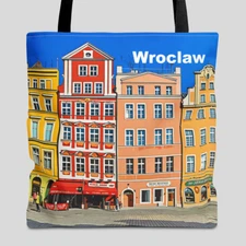 Wroclaw Poland Tote Bag - World Traveler Series -  PLB052