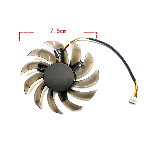 Ventilateurs de refroidissement 1 PC T128010SM pour carte graphique GIGABYTE GV-N730 630 610 575 557 - Photo 9/9
