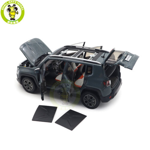 1/18 Jeep Renegade Gray Diecast Model Toy Car Gifts For Friends - Picture 8 of 16