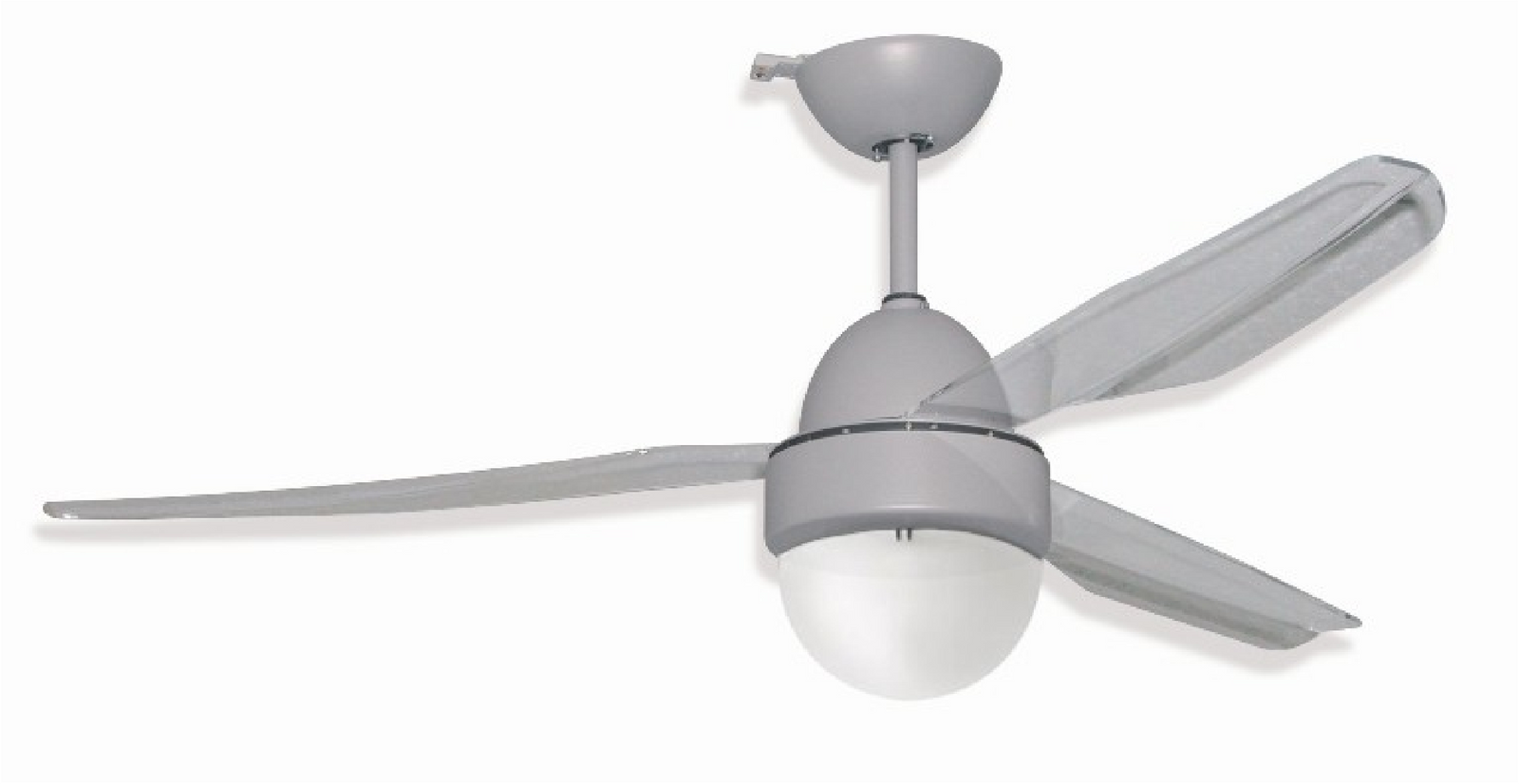Design Ceiling Fan Libelula 127cm With Lighting And Transparent