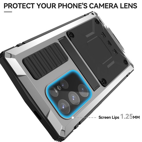 Coque Métallique Pour Samsung S24 Ultra S24 Plus Gorilla Résistante Aux Chocs - Photo 13 sur 60