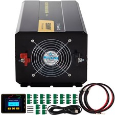 Power Inverter Modified Sine Wave Inverter 5000W DC 12V to AC 110V w/LCD