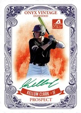 2021 Onyx Vintage Extended #EAKC Kellum Clark Green Signatures