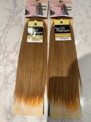 Sensationnel Premium Now New Yaki Platinum 100% Echthaar Großpackung 14'' Farbe 27