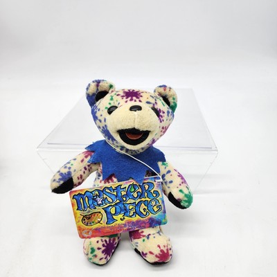 レアchops;Grateful dead bear Grateful Dead 4th Generation Liquid Blue Plush Bear, Beanie