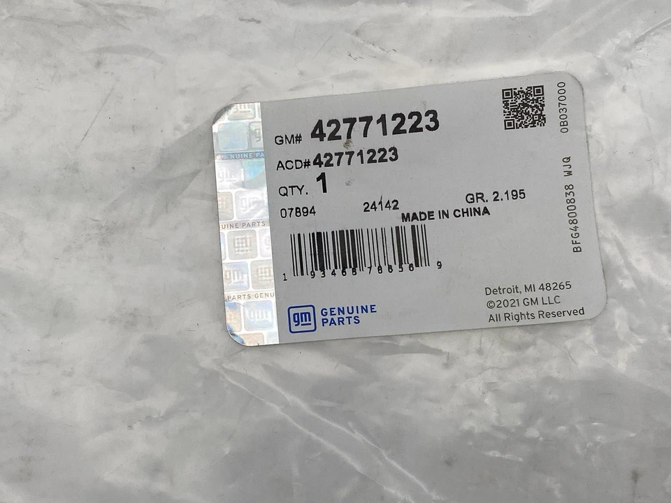 2022-23 Chevrolet Trailblazer Front Object Alarm Sensor Wiring Harness 42771223 - Image 4 of 4