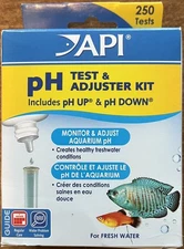 API pH Test & Adjuster Kit 250-Tests Freshwater Fish Aquarium Water NEW IN BOX