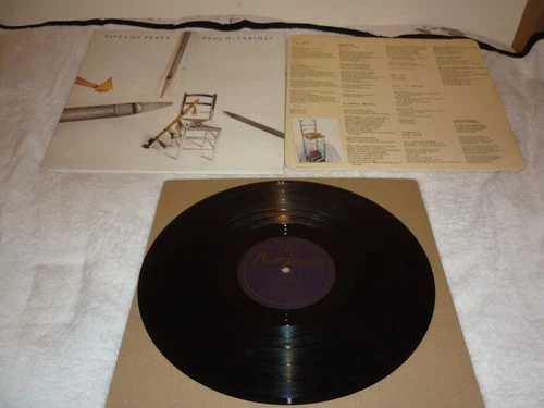 PAUL McCARTNEY BEATLES PIPES OF PEACE ORIGINAL UK LP COMBINE P&P T0 SAVE ££