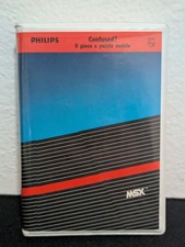 Videogioco Cassetta CONFUSED? PHILIPS per MSX 1986 - RETROGAME NUOVO RARISSIMO