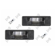 1x ORIGINAL® Abakus Kennzeichenleuchte Links, Rechts für Nissan QASHQAI II SUV