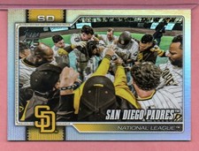 San Diego Padres National League Topps Series 1 Baseball Rainbow Foil #292
